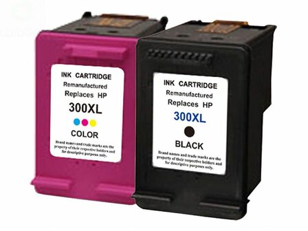 HP 300XL set cartridges hoge capaciteit